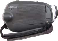 Pravá strana videokamery GS320 (Klikni pro zvětšení)