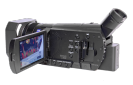 Videokamera Sony FDR-AX100 s otevřeným displejem Videokamera Sony FDR-AX100 s otevřeným displejem