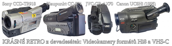 KRÁSNÉ analogové kamery - výběr z našeho Bazaru... KRÁSNÉ analogové kamery - výběr z našeho Bazaru...