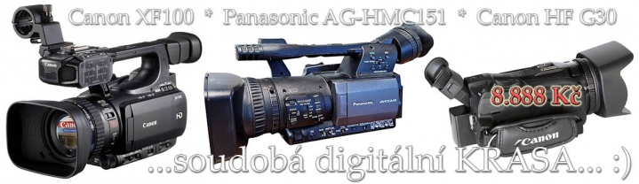 VÝBĚR Z BOBULÍ našeho Bazaru: EXTRA Canon HF G30 VÝBĚR Z BOBULÍ našeho Bazaru: EXTRA Canon HF G30