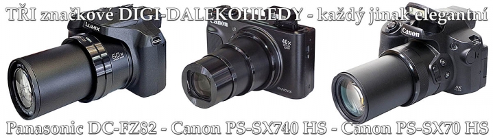 TŘII značkové DALEKOHLEDY: a každý vyniká jinak... TŘII značkové DALEKOHLEDY: a každý vyniká jinak...