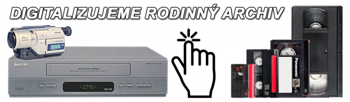 Rolující banner z našeho Šopíku: DIGITALIZACE videí Rolující banner z našeho Šopíku: DIGITALIZACE videí