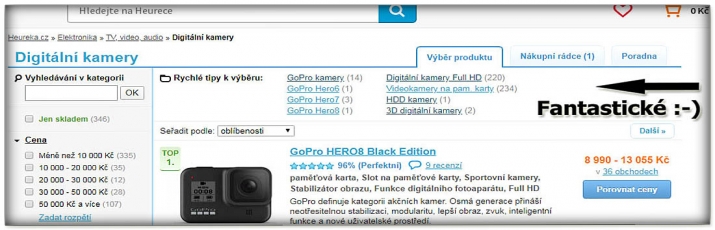 Specifický způsob "doporučení" VYHLEDÁVAČE... Specifický způsob "doporučení" VYHLEDÁVAČE...