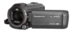 Elegantní silueta kamery Panasonic V770 v perspektivě Elegantní silueta kamery Panasonic V770 v perspektivě