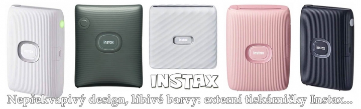 Produktové fotky barevných instantních tiskáren Fujifilm Produktové fotky barevných instantních tiskáren Fujifilm