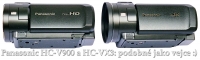 Novinky Panasonic: Videokamery HC-VX3 a V900 zleva Novinky Panasonic: Videokamery HC-VX3 a V900 zleva