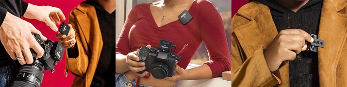 Bezdrátová soupravička RODE W-GO a použití na klopě Bezdrátová soupravička RODE W-GO a použití na klopě