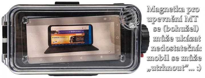 Magnetická úchytka bez další aretace není dokonalá... Magnetická úchytka bez další aretace není dokonalá...