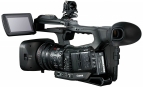 Videokamera Canon XF705 v zadní perspektivě... Videokamera Canon XF705 v zadní perspektivě...